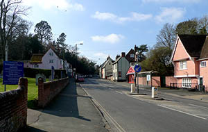 Lexden Rd view